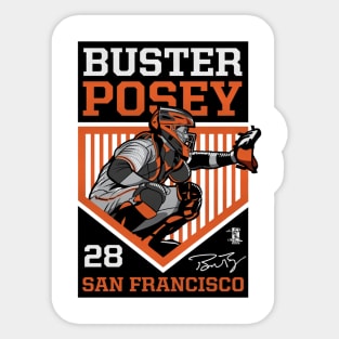 Buster Posey San Francisco Pro Sticker